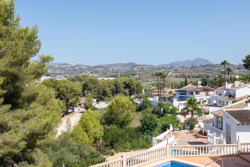 Zen Villa Moraira rental holiday home - view to Montgo (77)